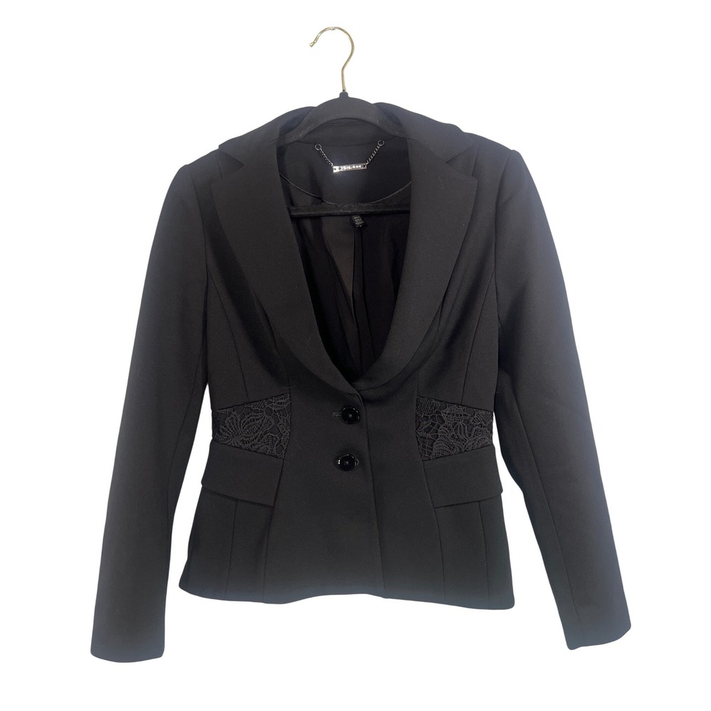 White House Black Market Signature Blazer 8 Old Money Whimsygoth Lace Preppy